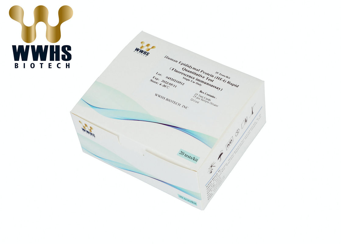 HE4 Real Time PCR Kits Protein Epididimis Manusia 4 Protein Asli Dari Kit Uji Asites Manusia OEM Diterima