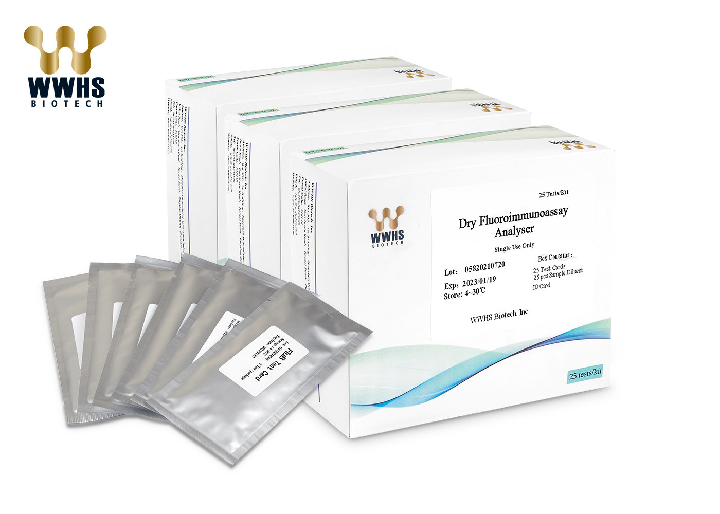 FluB Real Time PCR Kit Pengujian Satu Langkah FIA Rapid Quantitative Test Kit Paket 20T
