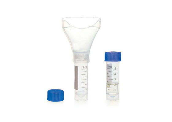 S-051-015 Virus Transport Medium Disposable Saliva Collection Tube Untuk Tes PCR